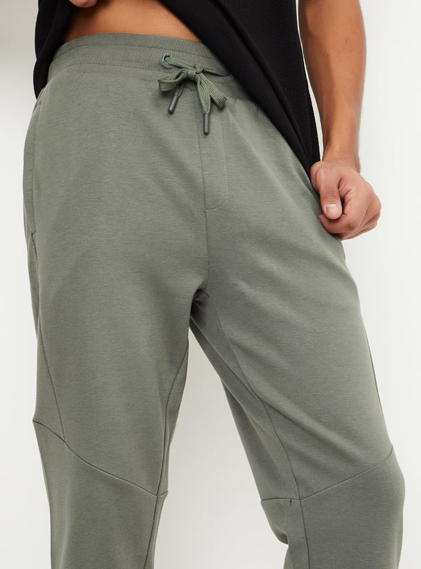 Men Solid Sports Joggers