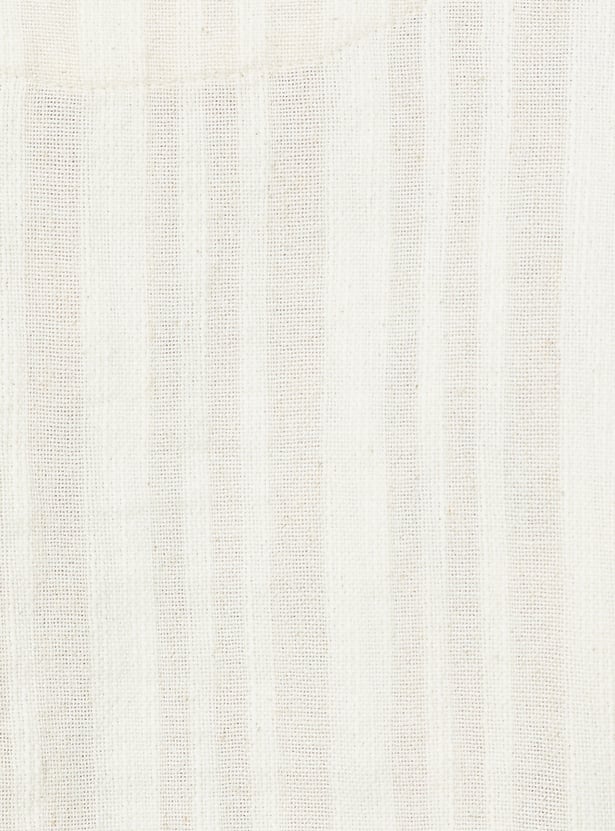 Men Striped Short Kurta