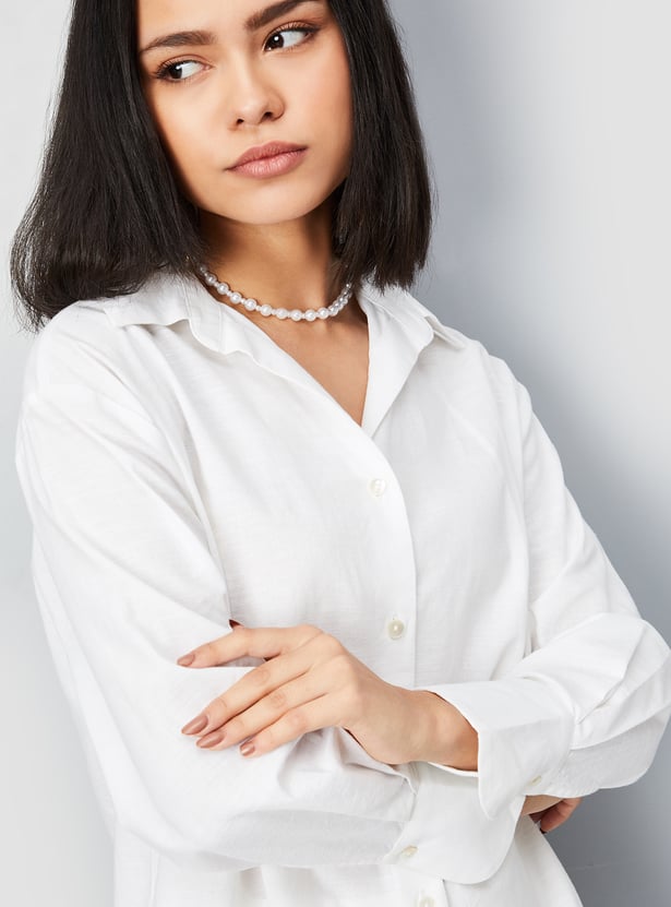 Kalki x Max Women Solid Shirt