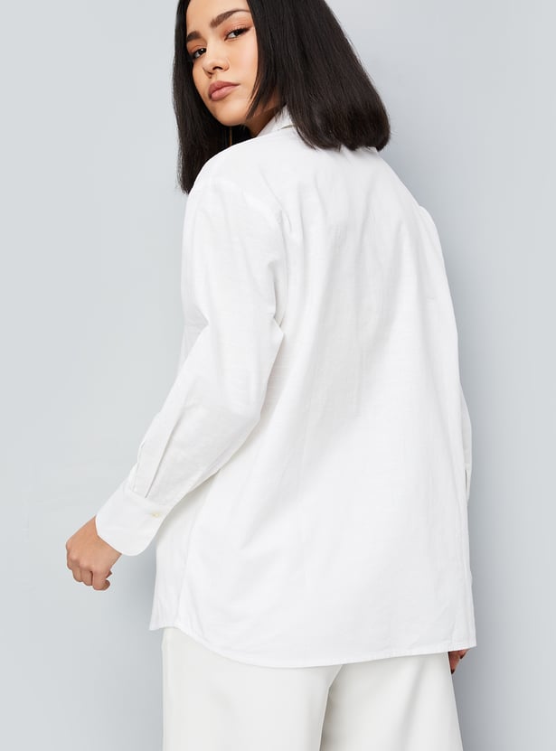 Kalki x Max Women Solid Shirt