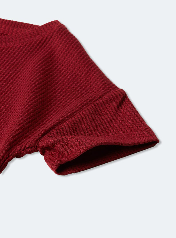 Girls Knitted Trousers Set