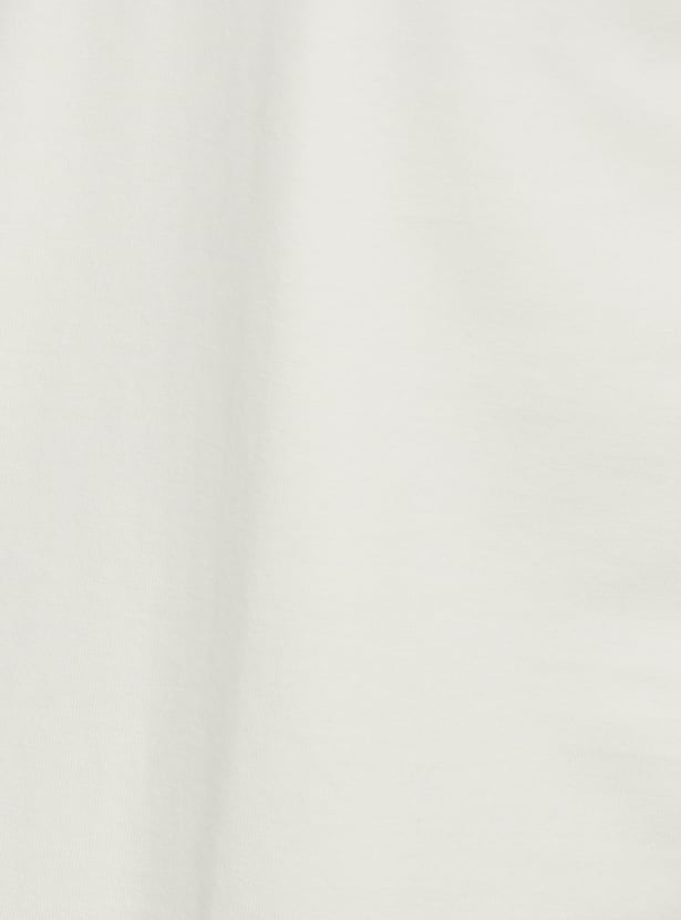 Men Solid Johnny Collar T-shirt