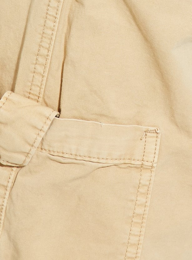 ALAYA F x URB_N Women Solid Parachute Pants