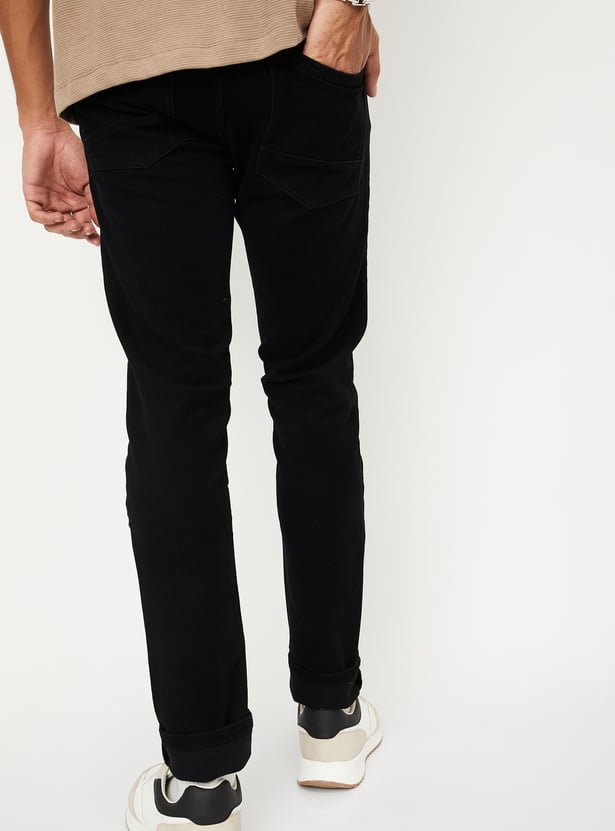 Men Solid Skinny Fit Jeans