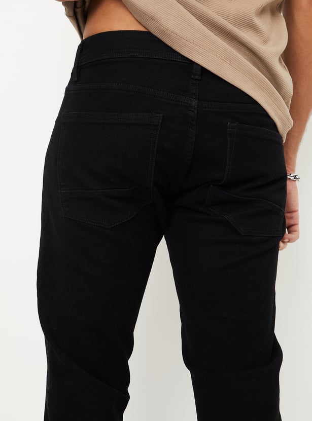 Men Solid Skinny Fit Jeans