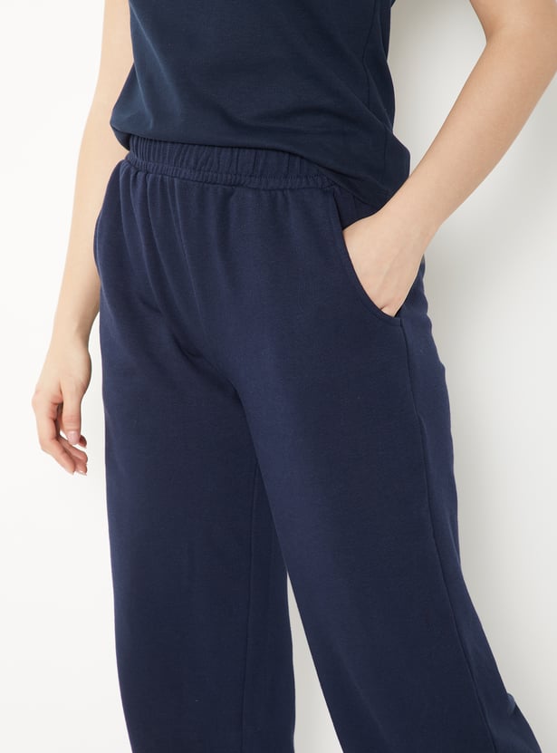 Women Solid Athleisure Joggers
