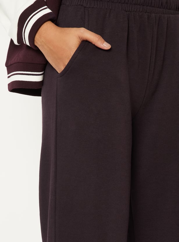 Women Solid Athleisure Joggers