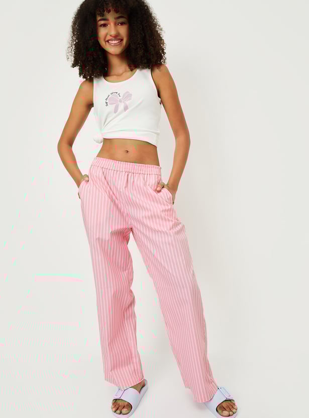 Women Printed PJ Set