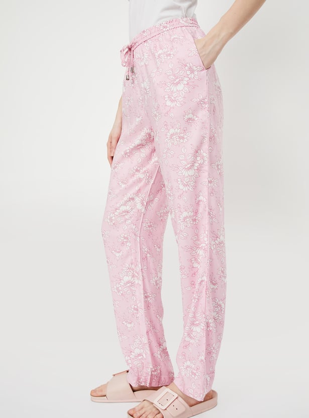 Women Floral Printed Pyjamas