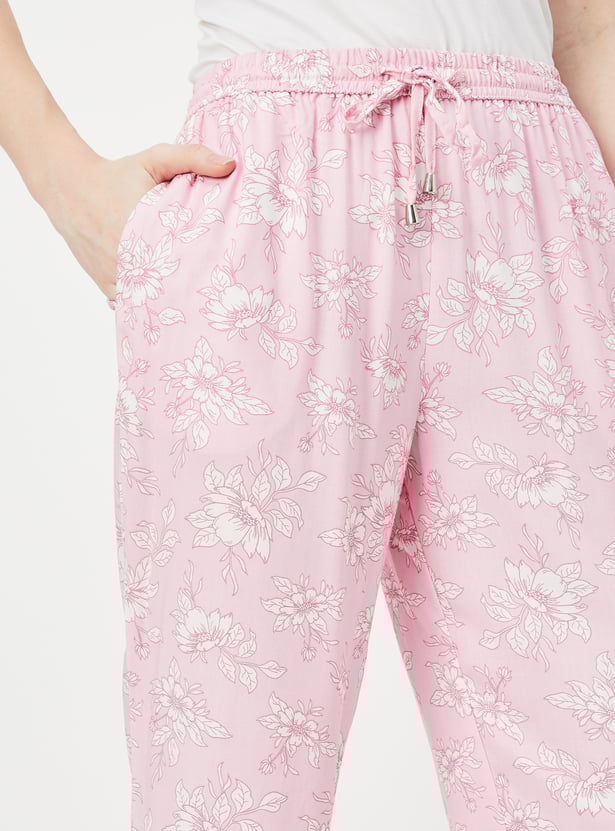 Women Floral Printed Pyjamas