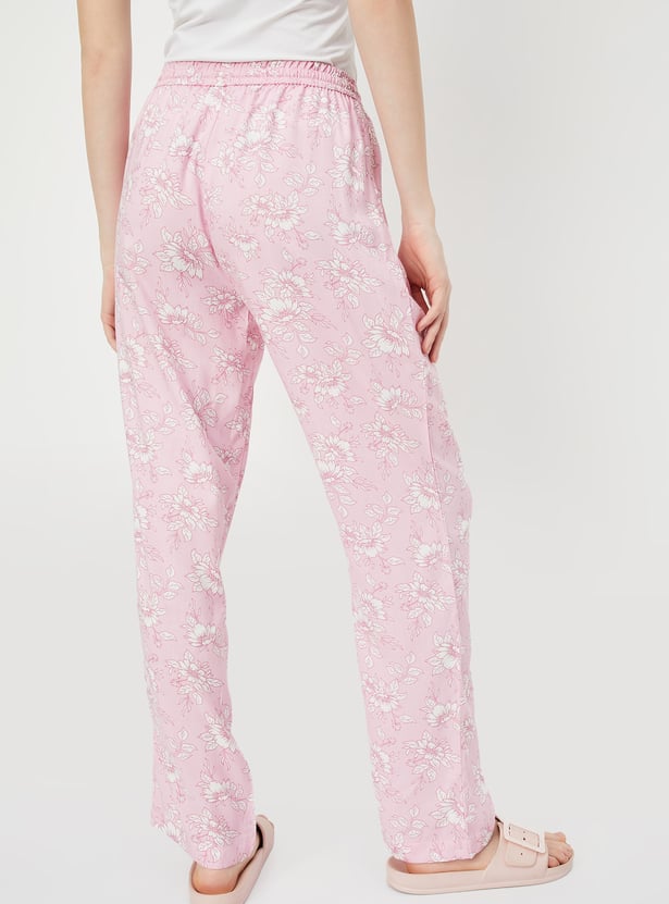 Women Floral Printed Pyjamas