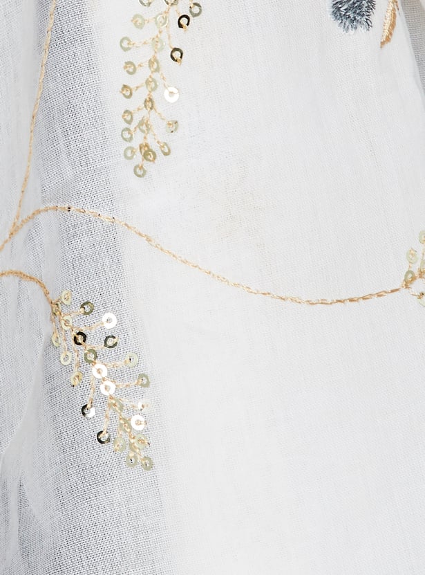 Women Embellished Scarf