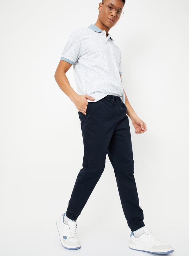 Men Solid Slim Fit Joggers