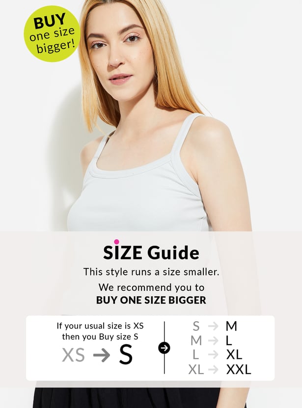 ALAYA F x URB_N Women Knit Top with Camisole