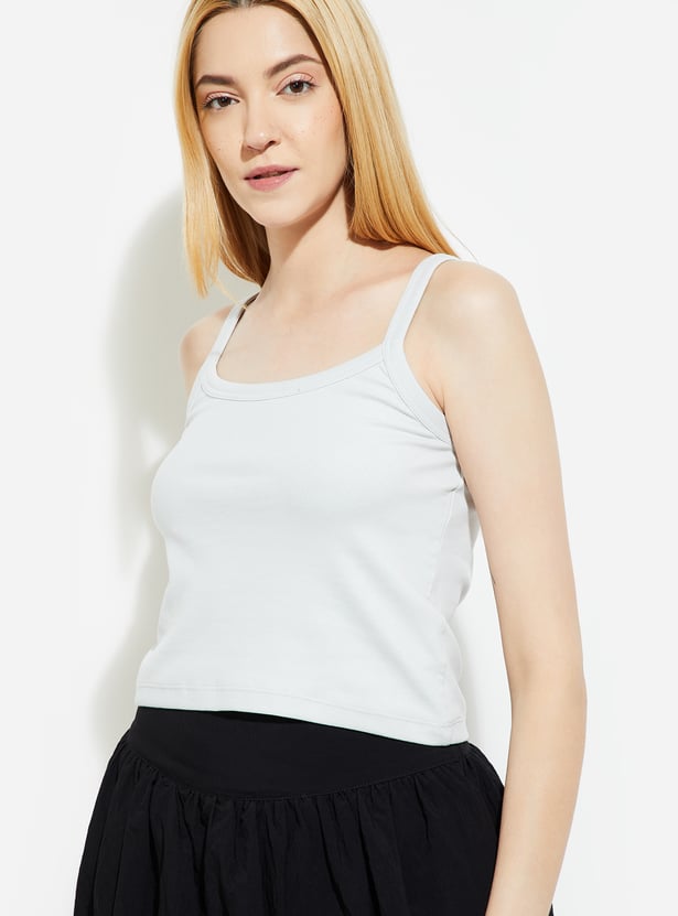 ALAYA F x URB_N Women Knit Top with Camisole