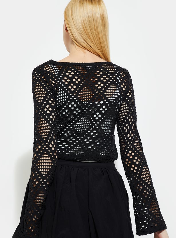 ALAYA F x URB_N Women Knit Top with Camisole