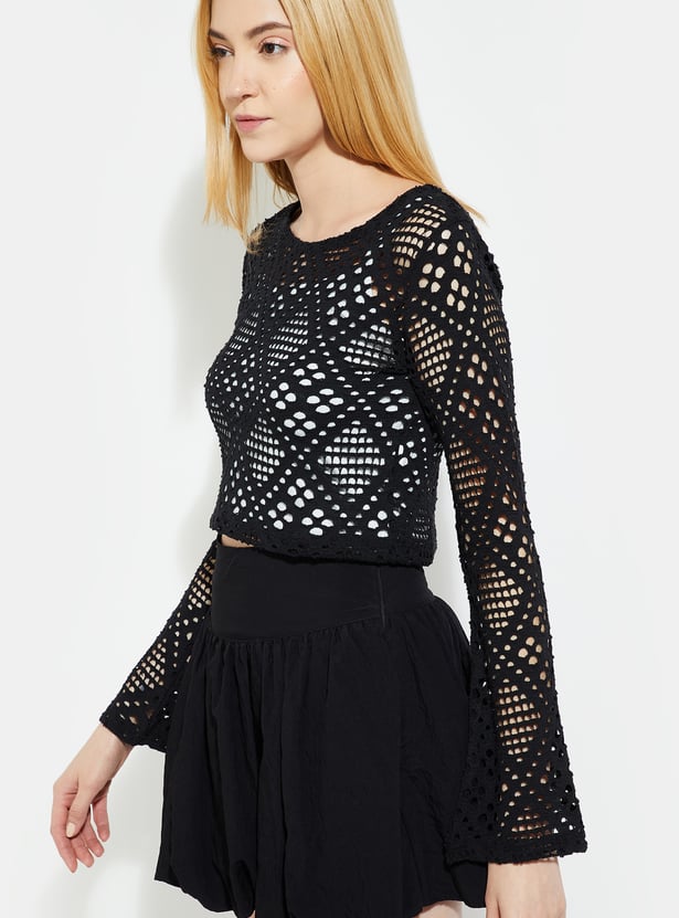 ALAYA F x URB_N Women Knit Top with Camisole