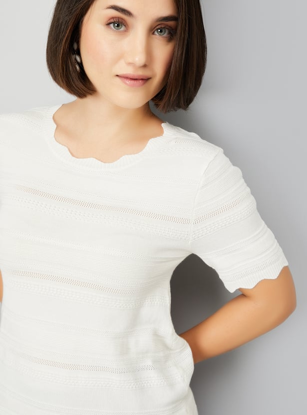 ICONIC BEAUTY KNIT TOP