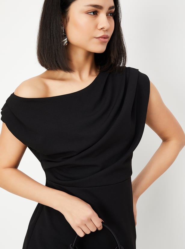 Women Solid Bodycon Dress