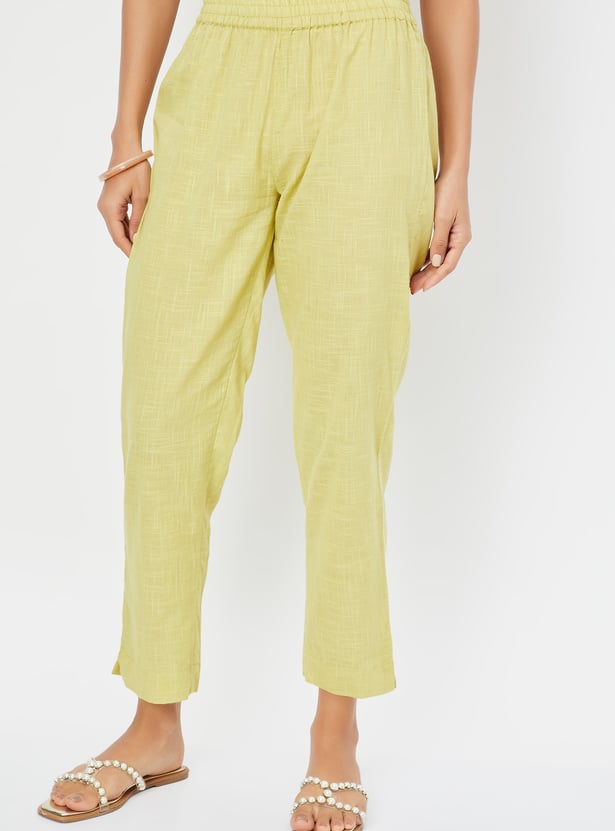 Women Embroidered Straight Kurta Set