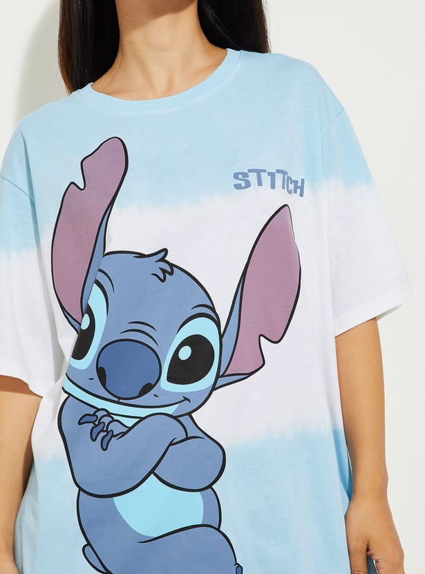 URB_N Women Stitch Printed T-shirt