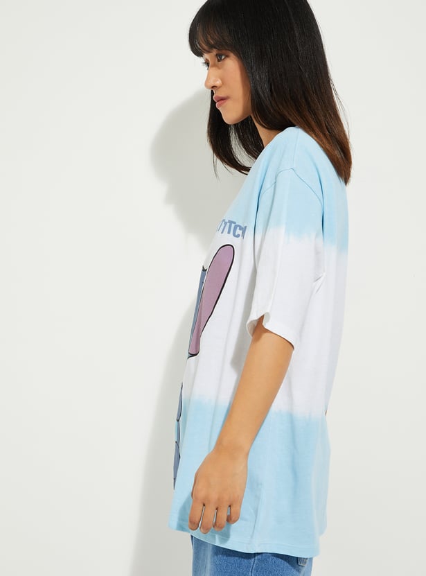 URB_N Women Stitch Printed T-shirt