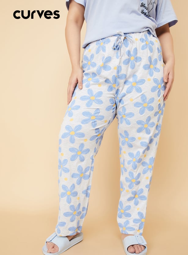 Women Floral Printed Pyjamas