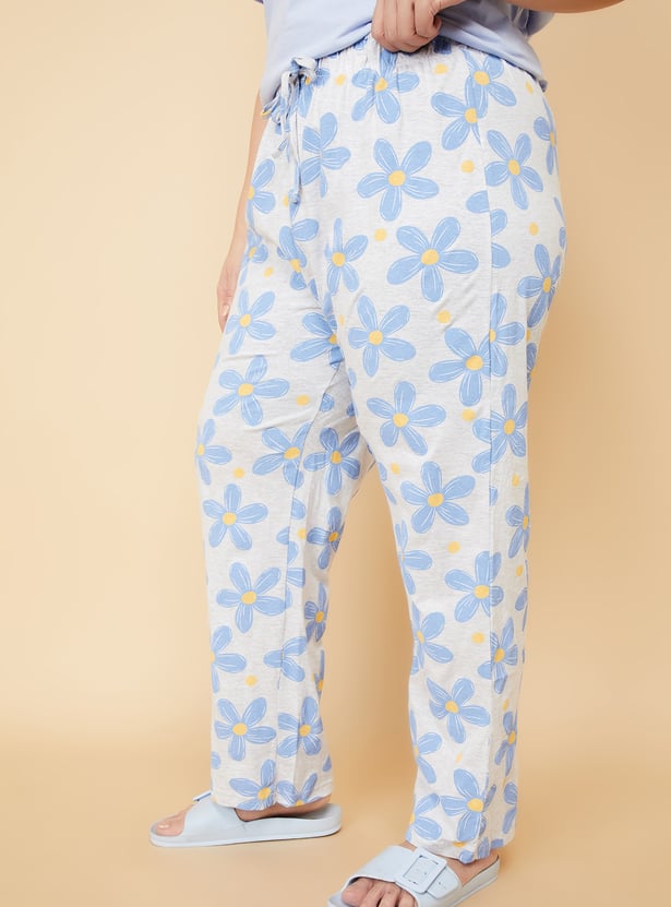 Women Floral Printed Pyjamas