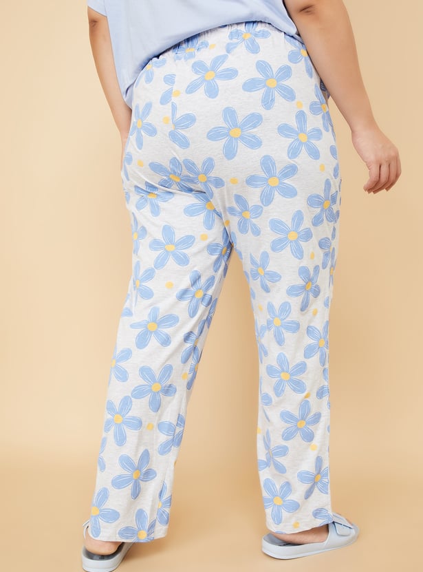 Women Floral Printed Pyjamas