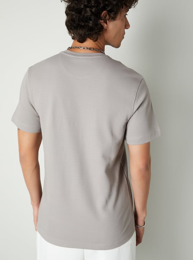 Men Embossed T-shirt