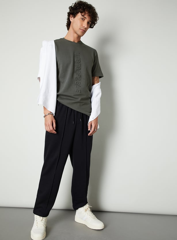 Men Embossed T-shirt