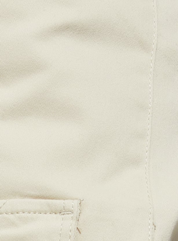 URB_N Men Textured Cargo Trousers