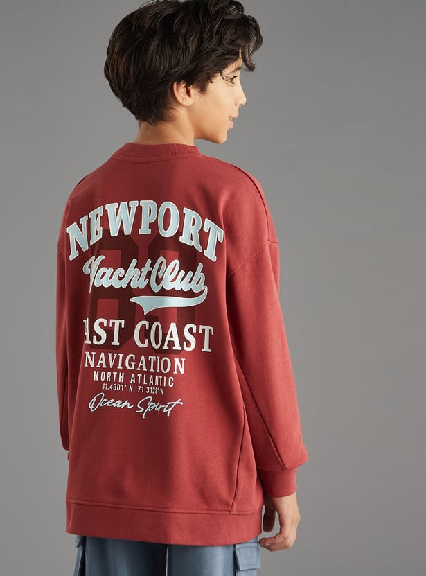 Boys Printed Sweatshirt