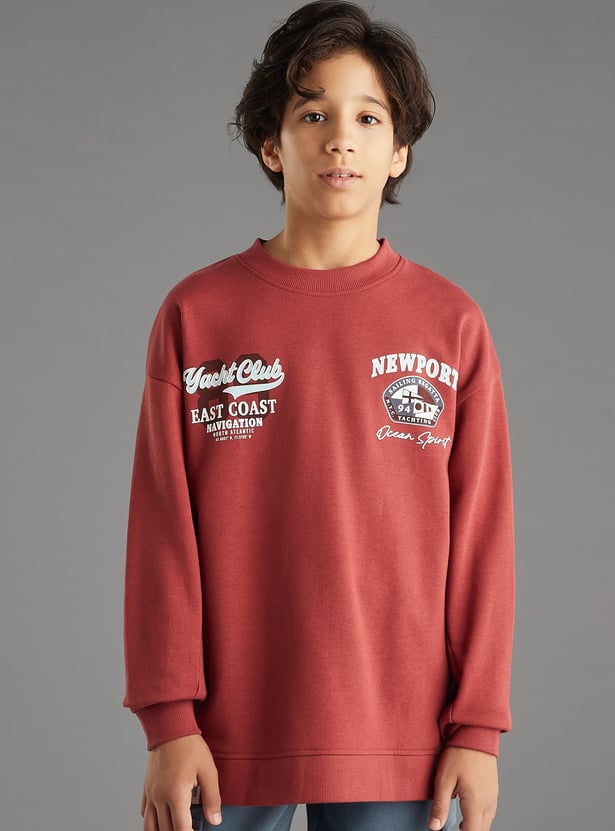 Boys Printed Sweatshirt