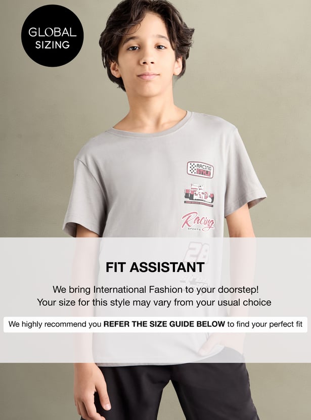 Buy Boys Printed T-shirt Online at just 1000014787011