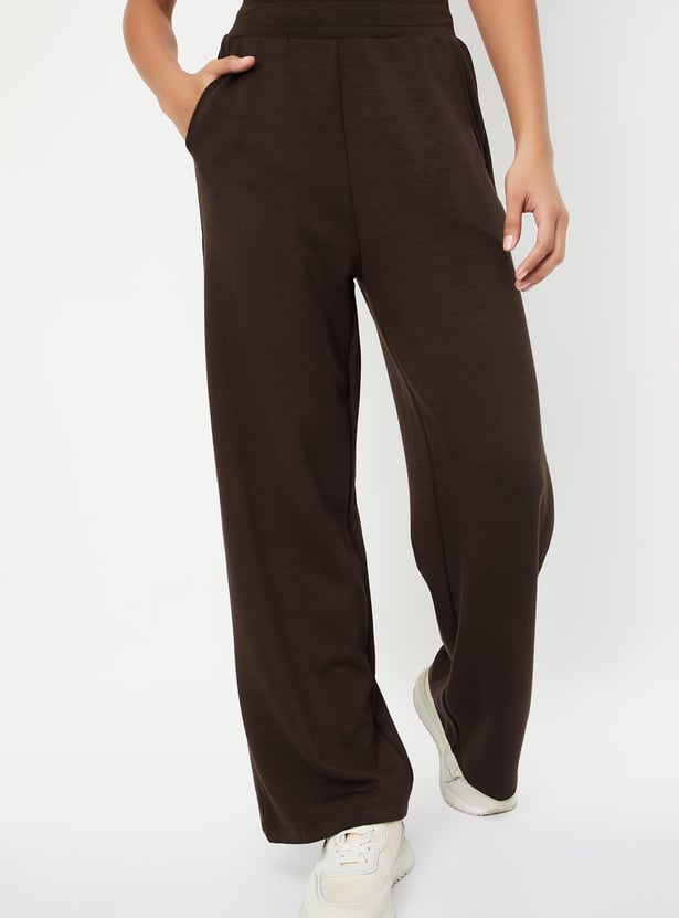 Gant Women Solid Relaxed Fit Track Pants
