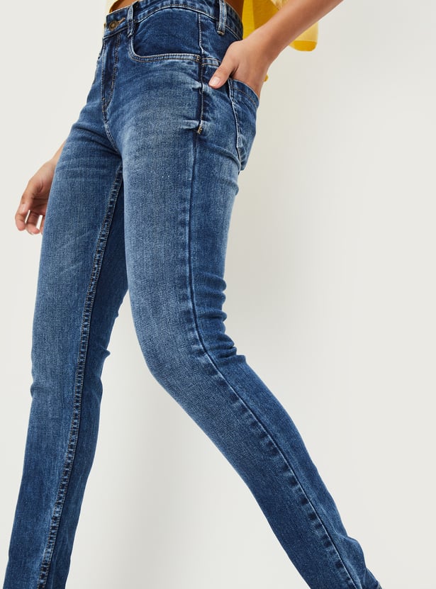 Women Skinny Fit Push-Up Jeans