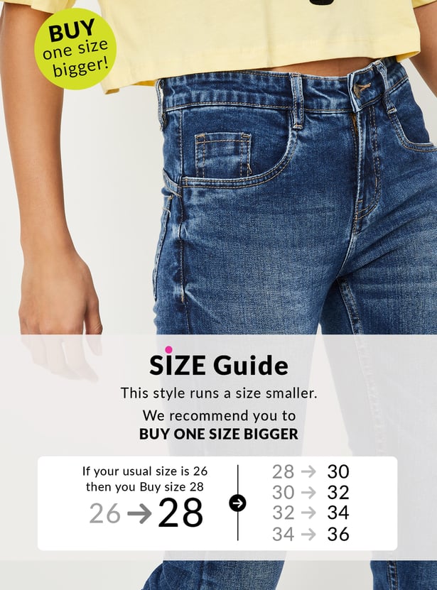 Women Skinny Fit Push-Up Jeans