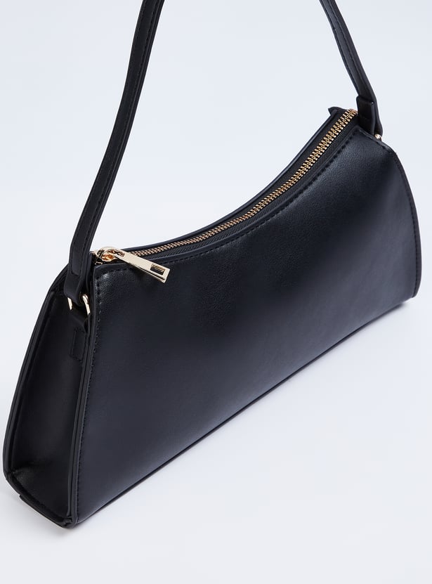 Women Solid Shoulder Bag