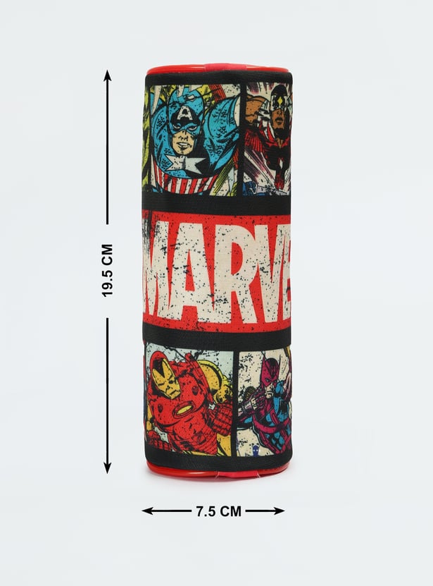 Kids Marvel Print Pencil Pouch