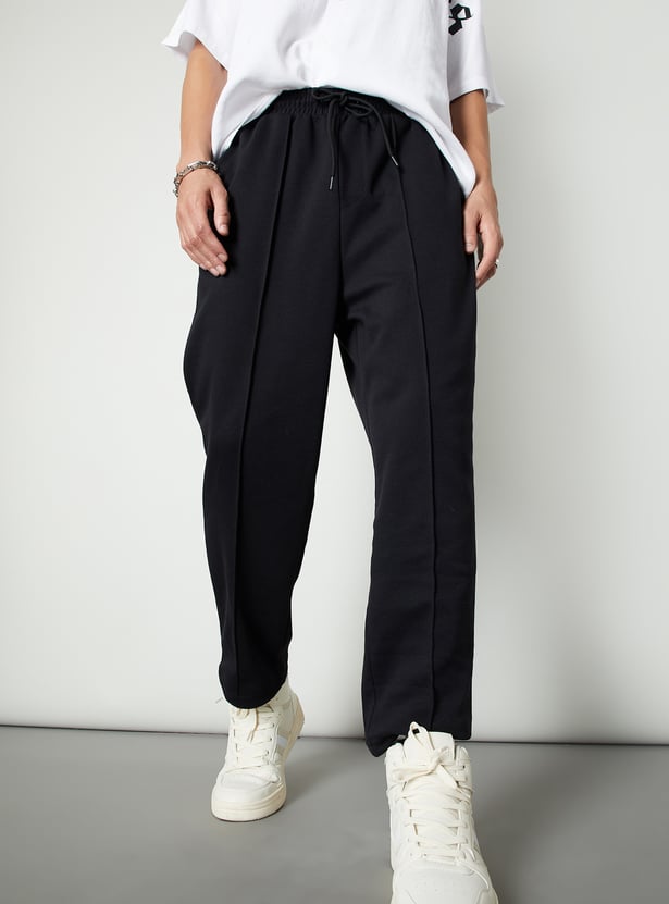 Men Solid Sports Track Pants