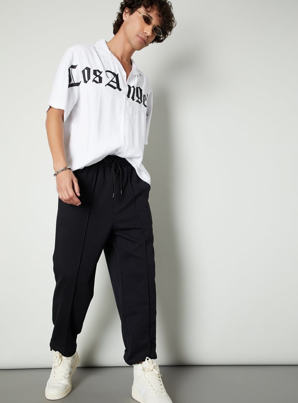 Men Solid Sports Track Pants