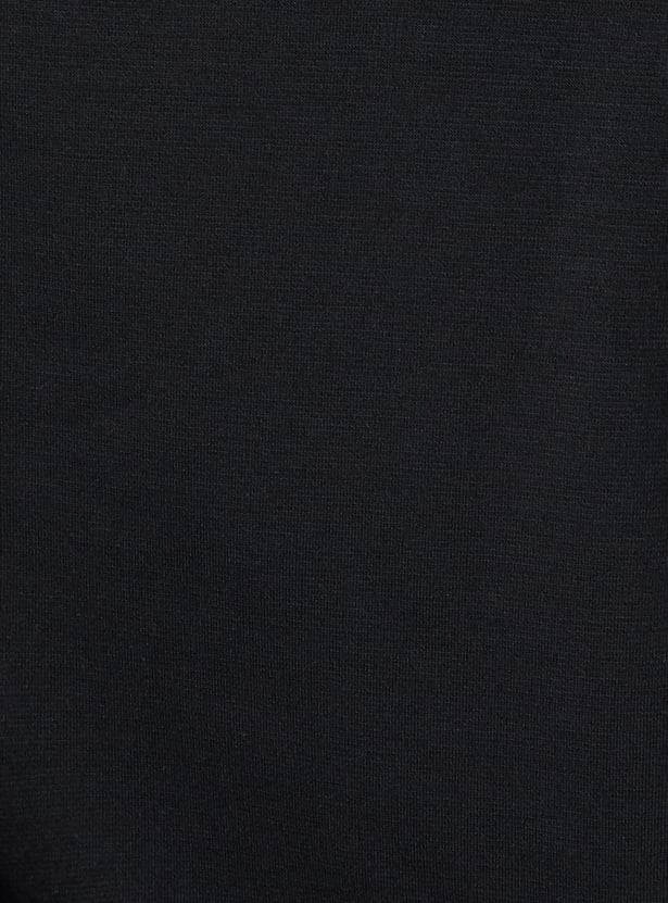 Men Solid Hooded Sweatshirt