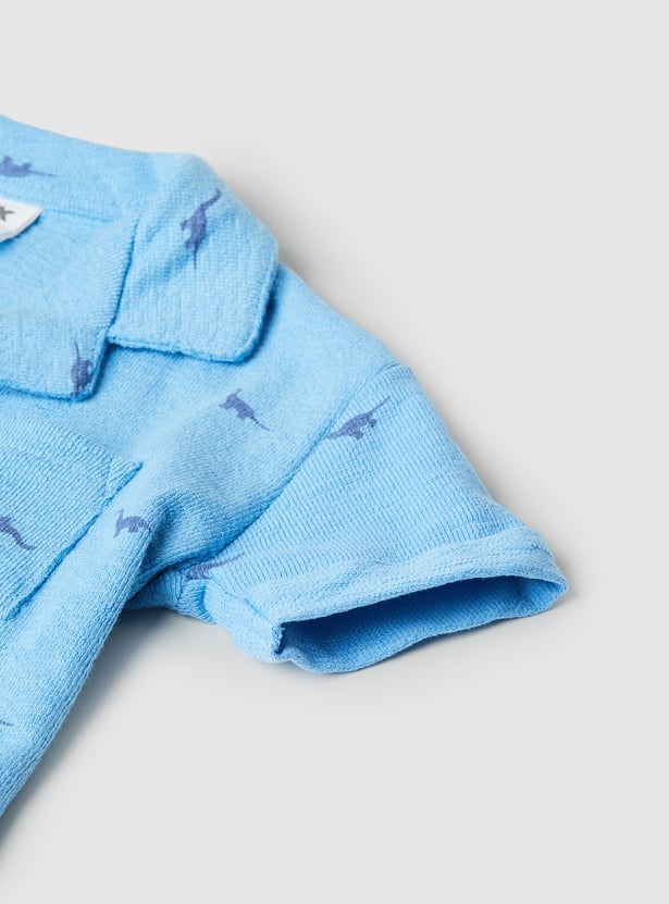 Boys Dino Print Co-ords Set