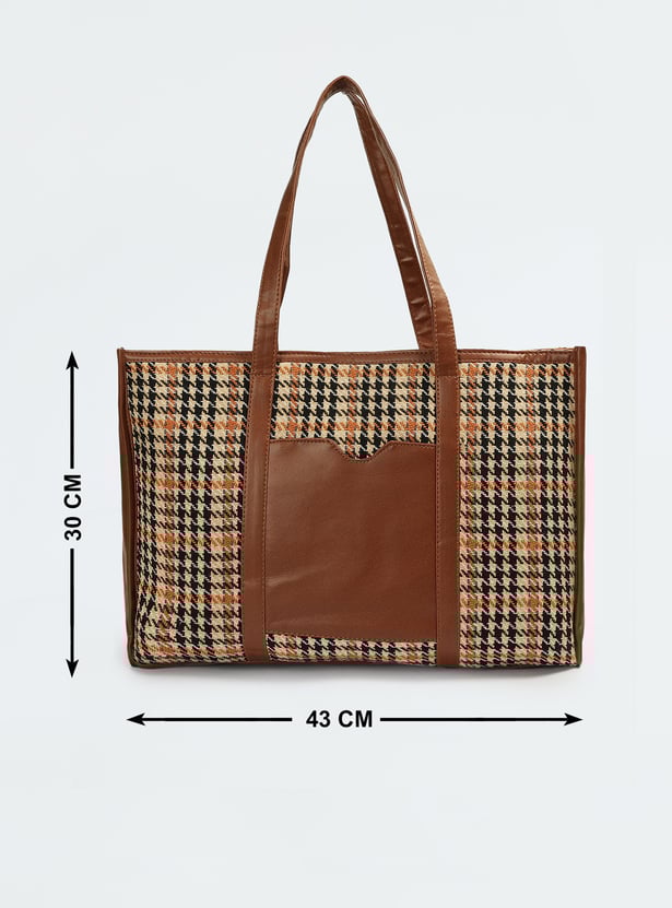 ★hai★ Bobbie Bag Brown Gingham Topshop | Bags | Topshop Mini Gingham Bag | Poshmark