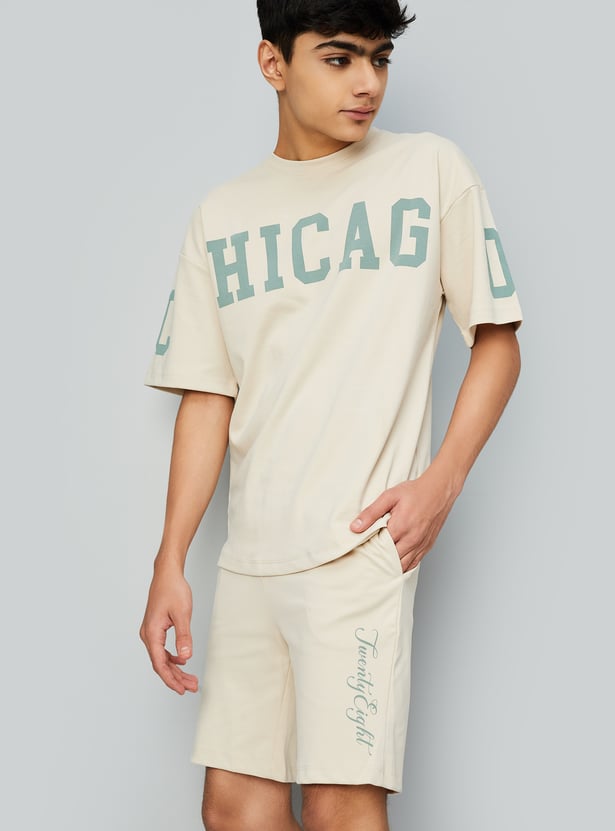 Buy Boys Printed Shorts Set Online at just Rs. 799.0