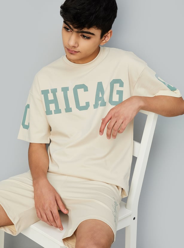 Buy Boys Printed Shorts Set Online at just Rs. 799.0