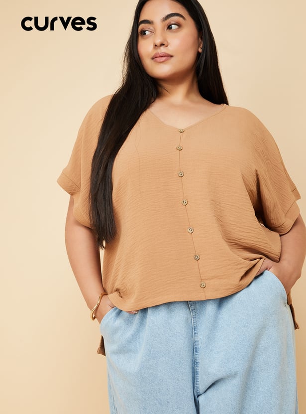 Women Solid Top