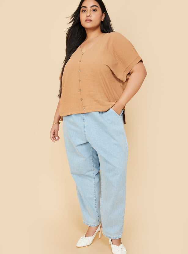 Women Solid Top