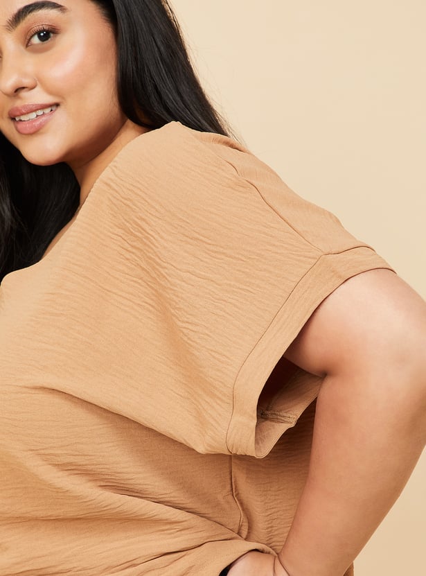 Women Solid Top